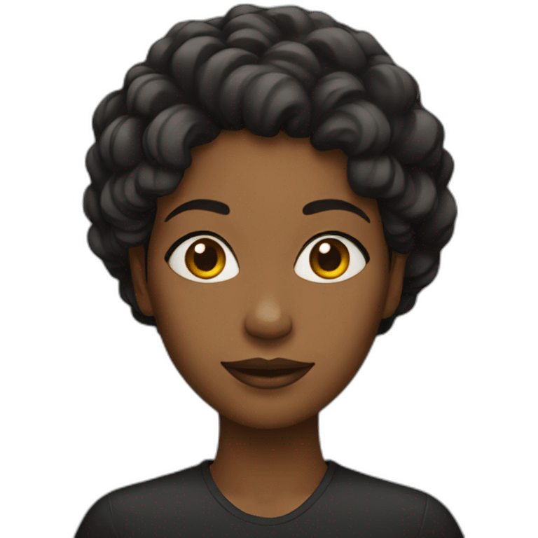 black woman emoji