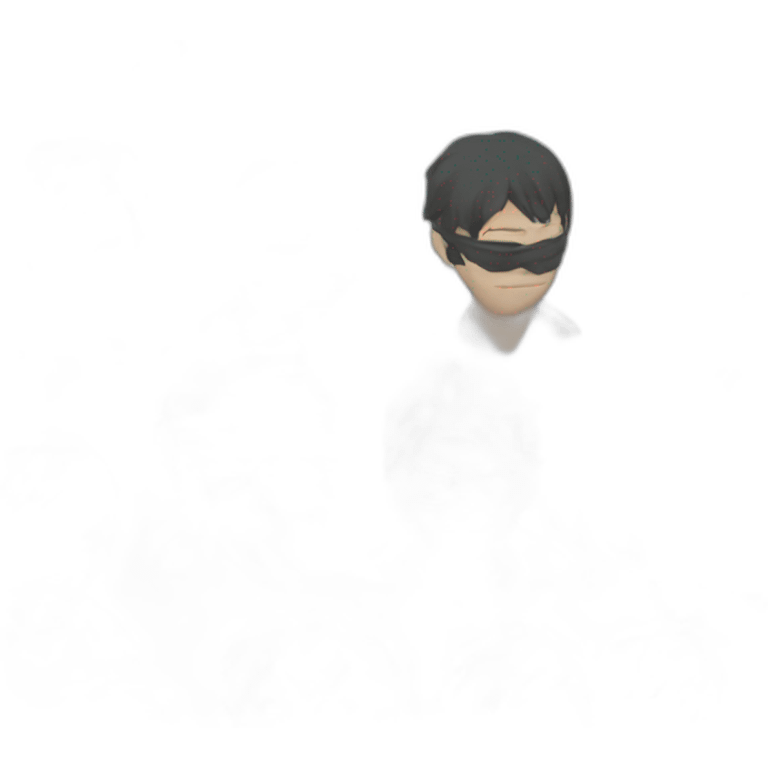 satoru gojo with blindfold emoji