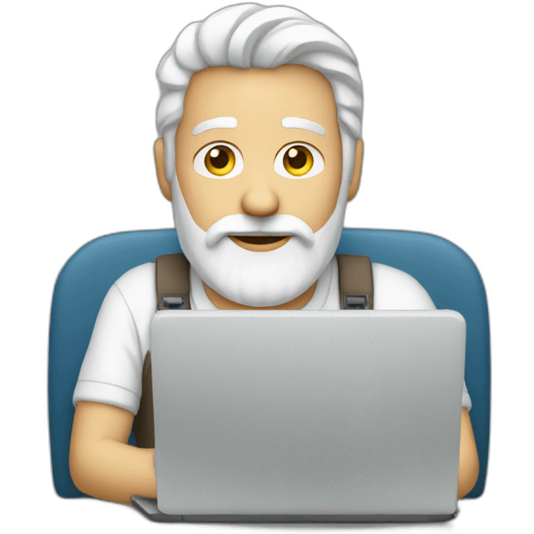 white-bearded-man-with-laptop emoji