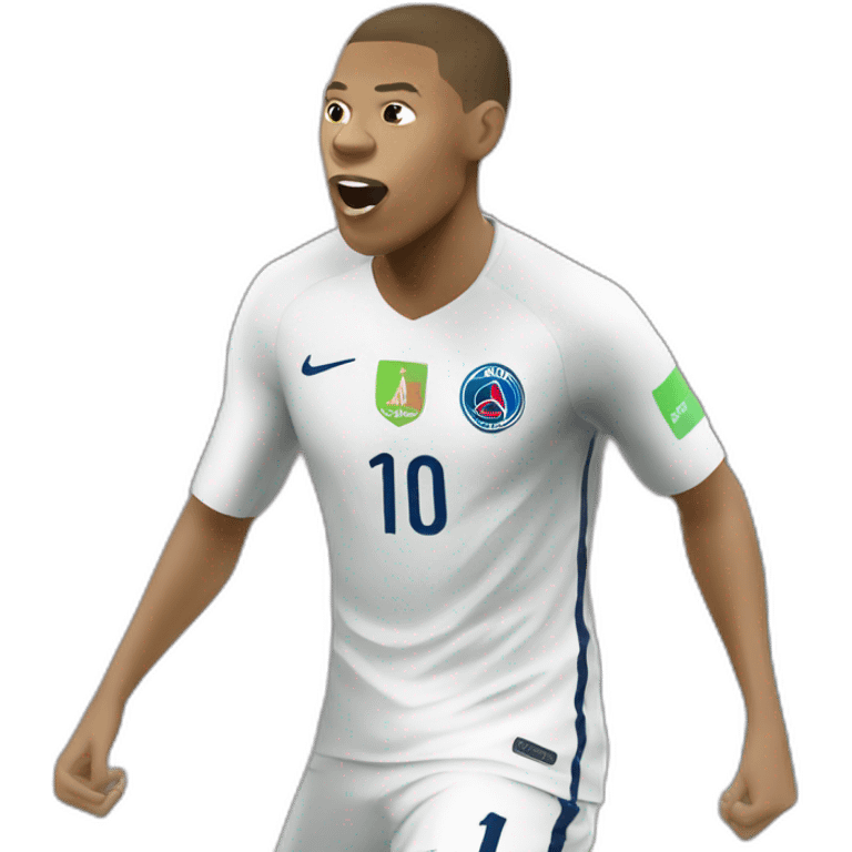 Mbappé goal emoji