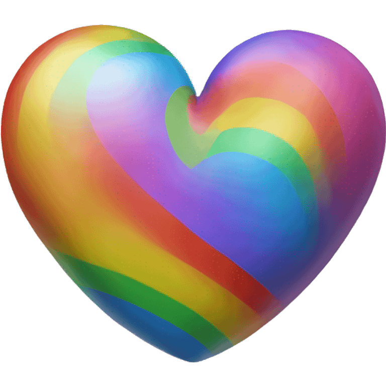 rainbow heart emoji