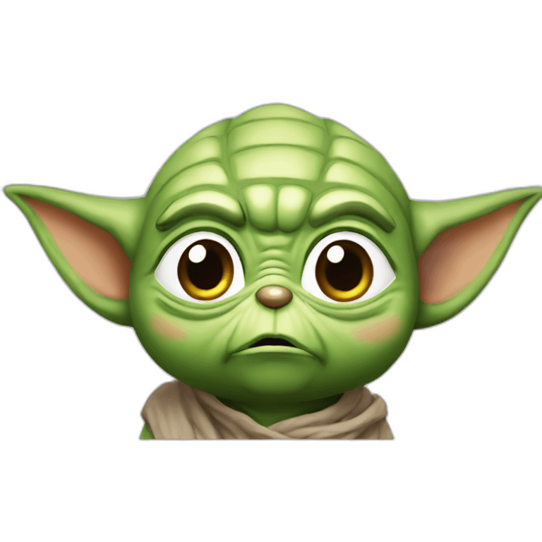 Yoda gifle kirby emoji