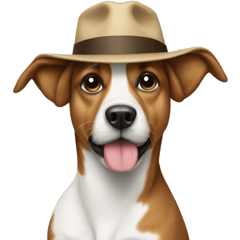 Dog wif hat emoji