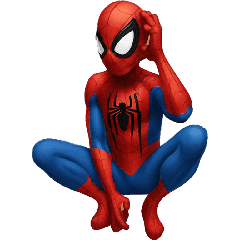 Spiderman emoji