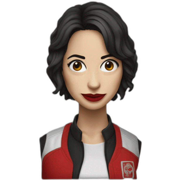 Raquel Murillo from La casa de papel emoji