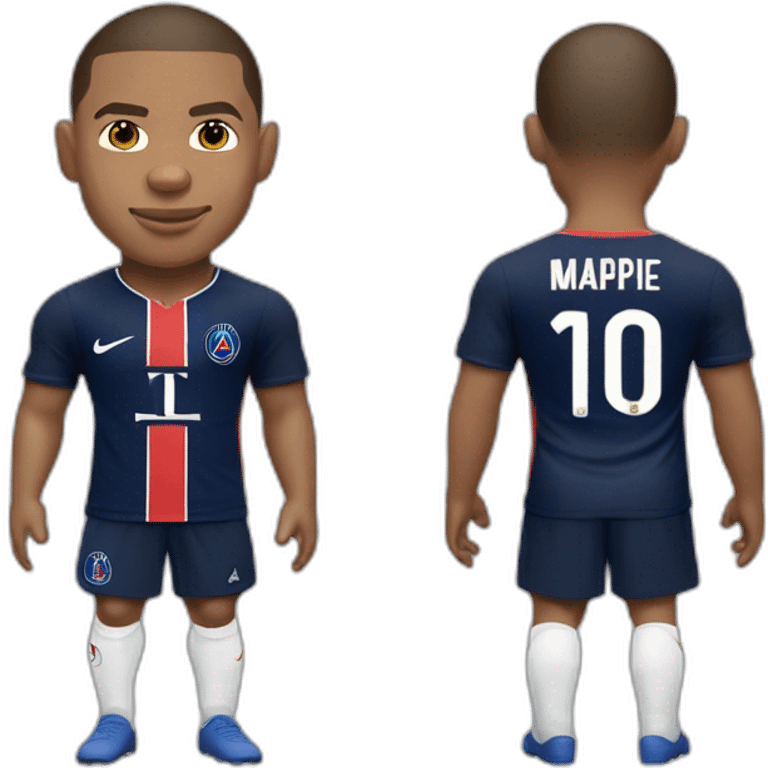 kylian mbappe, psg, buff, world cup, soccer emoji