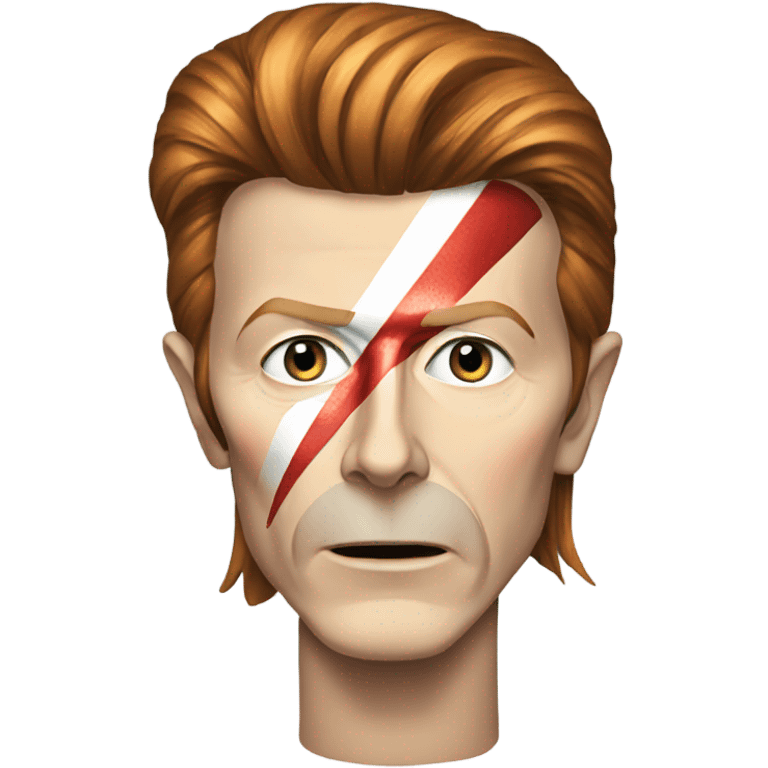 David Bowie sensible emoji