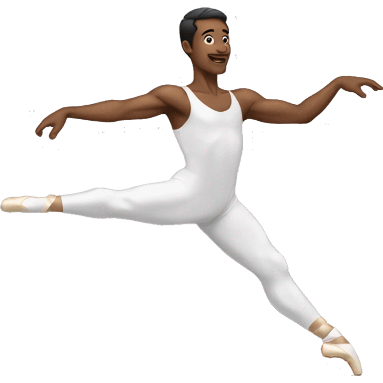 ballet dancer man emoji