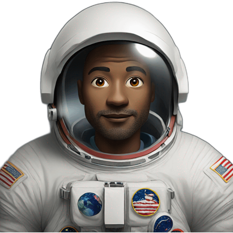 Man on moon emoji