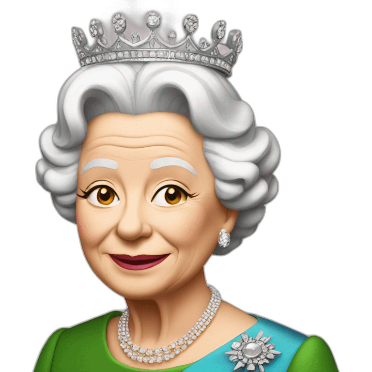 queen elizabeth emoji