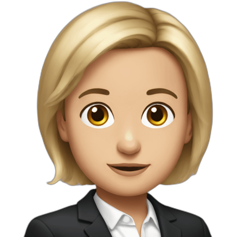 emmanuel macron as a girl emoji