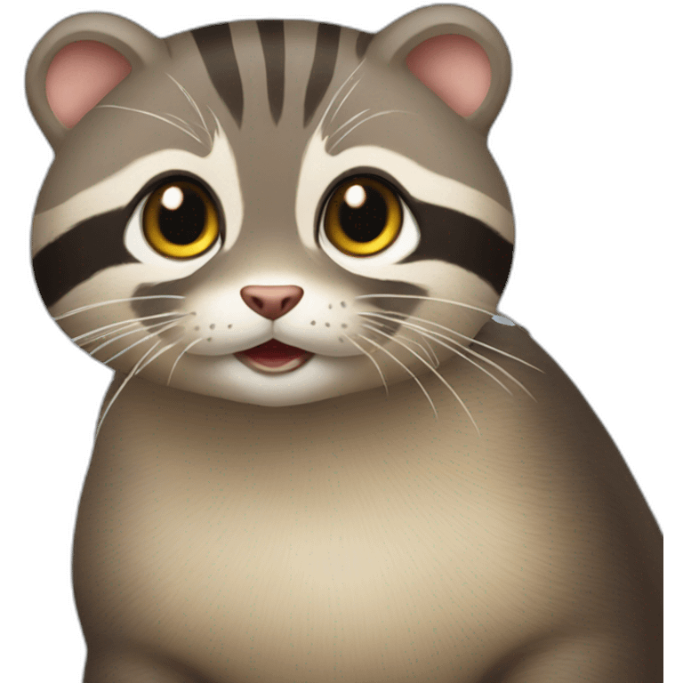 Chat sur loutre emoji