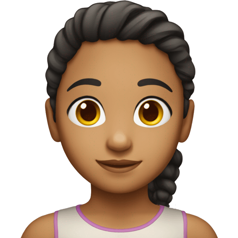 Young girl Hispanic  emoji