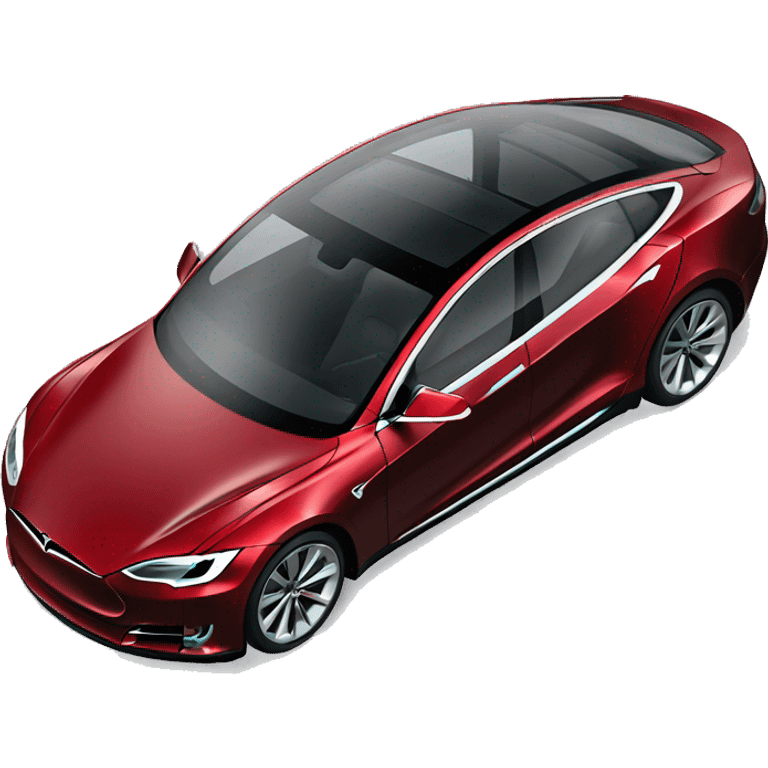 Tesla model S emoji