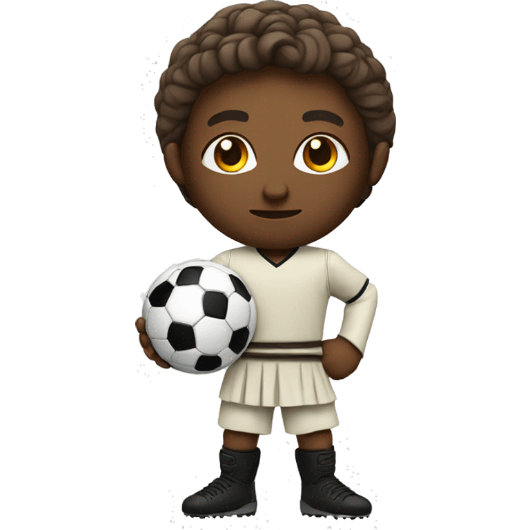 Soccer player jedi emoji