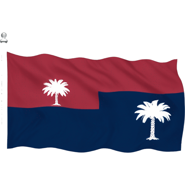 Flag of South Carolina emoji