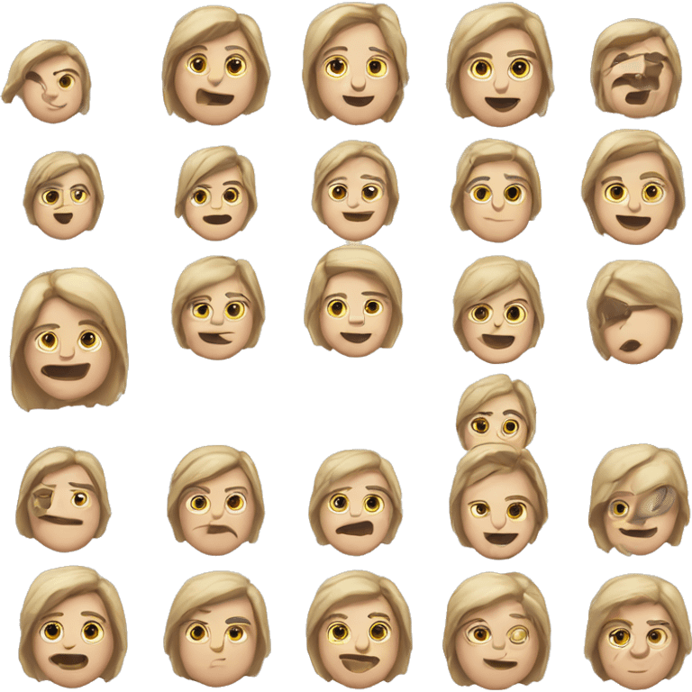 розовый кролик  emoji