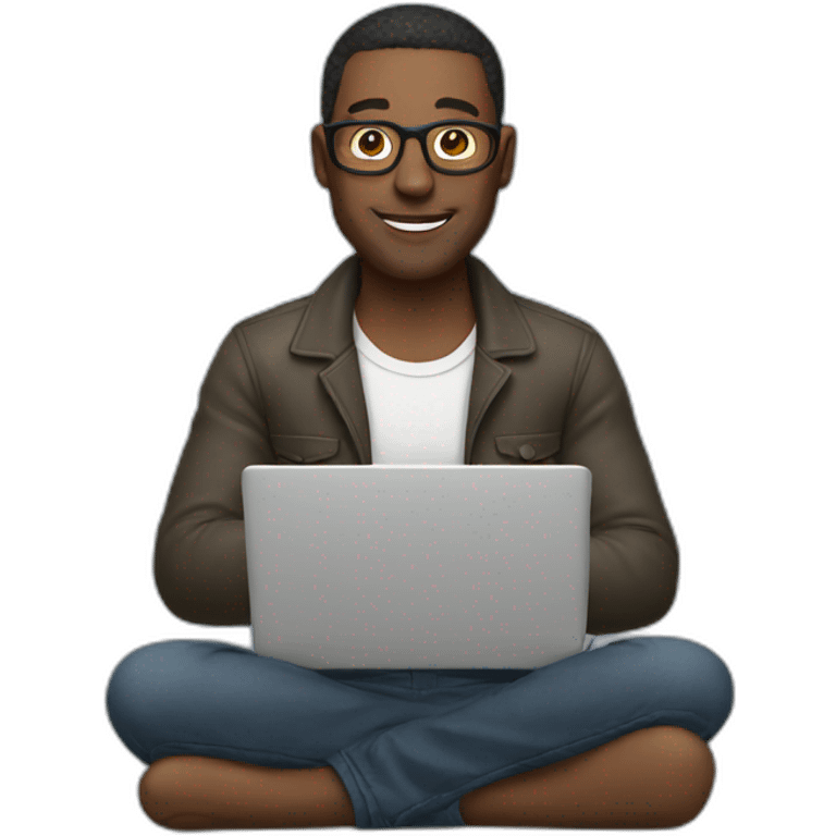 man with a laptop emoji