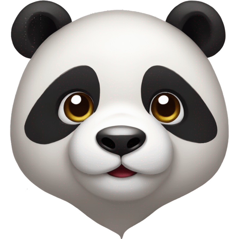 Panda enamorado emoji