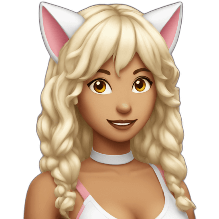 hot catgirl emoji