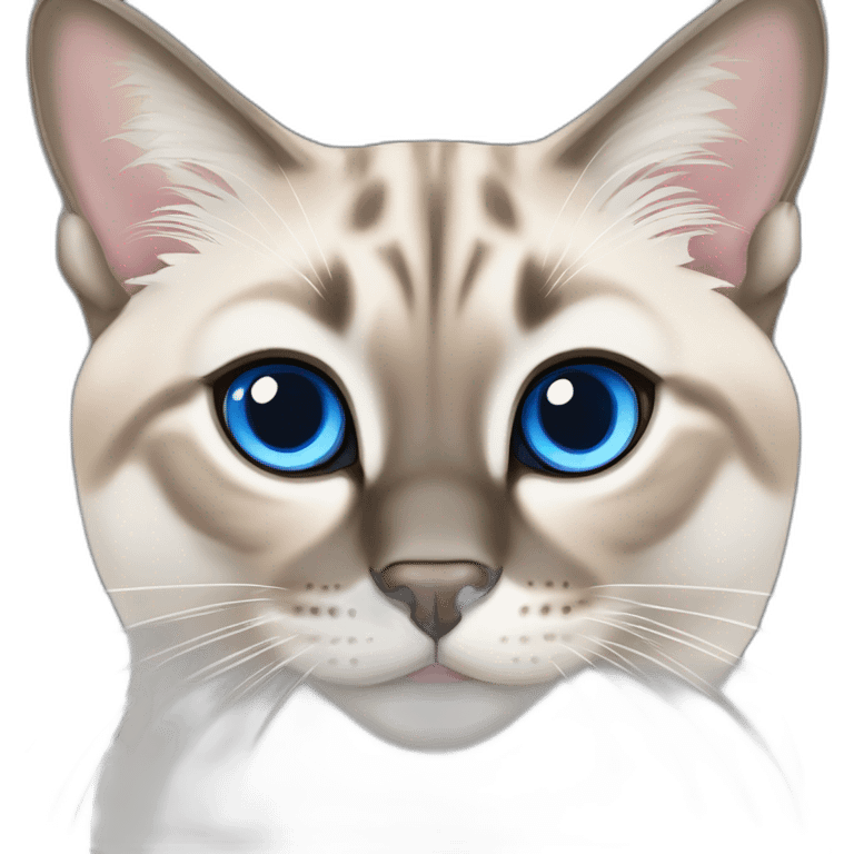 lynx-point-siamese-cat-blue-eyes emoji