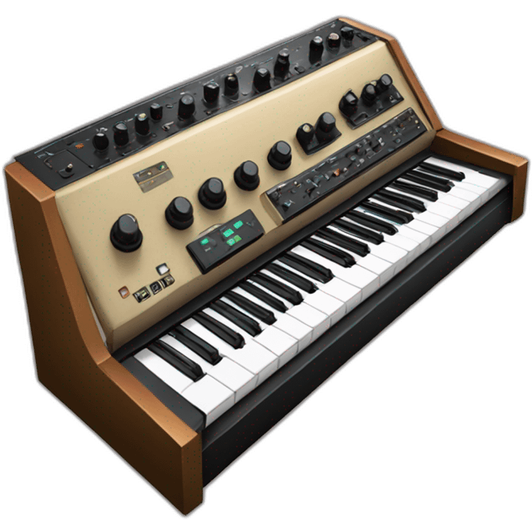 Moog synth emoji