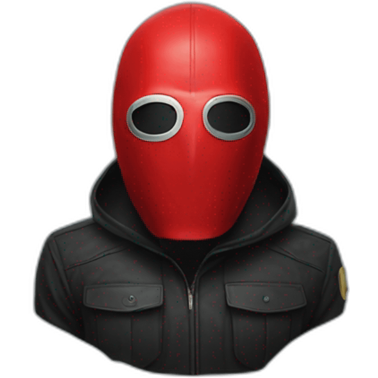 Money heist mask emoji