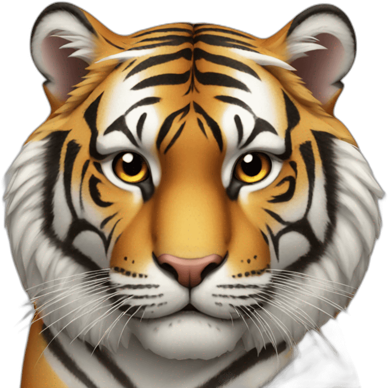 Rich tiger emoji