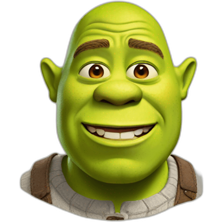 shrek avec avec un bob emoji