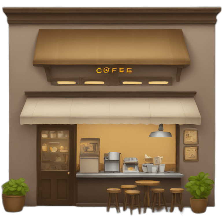 coffee shop emoji