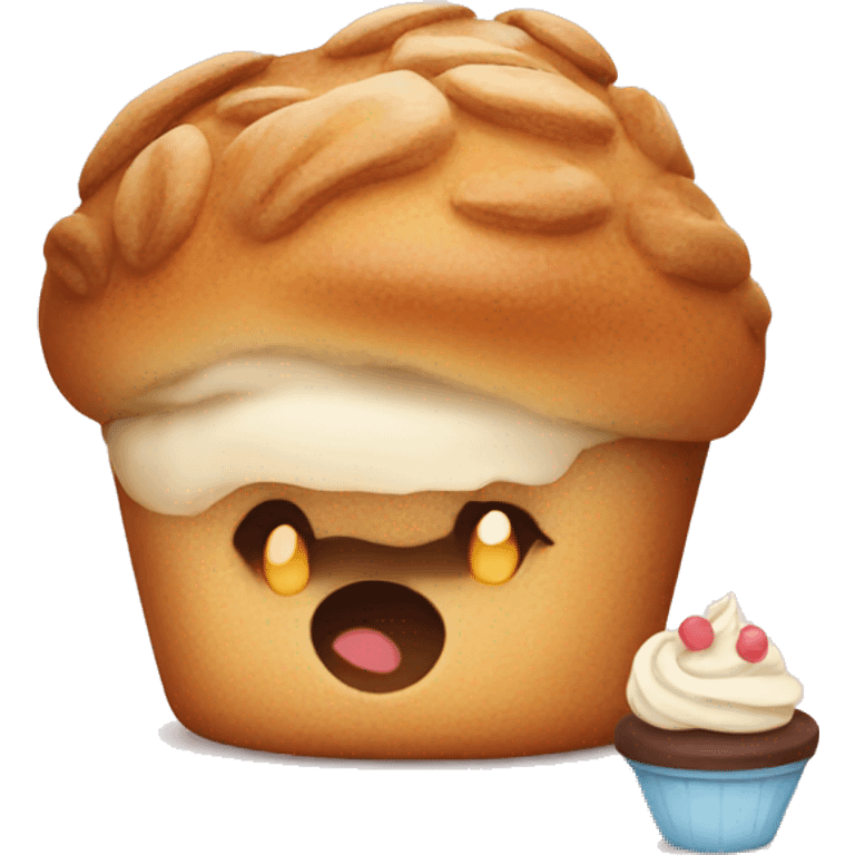 Cute french bakery emoji