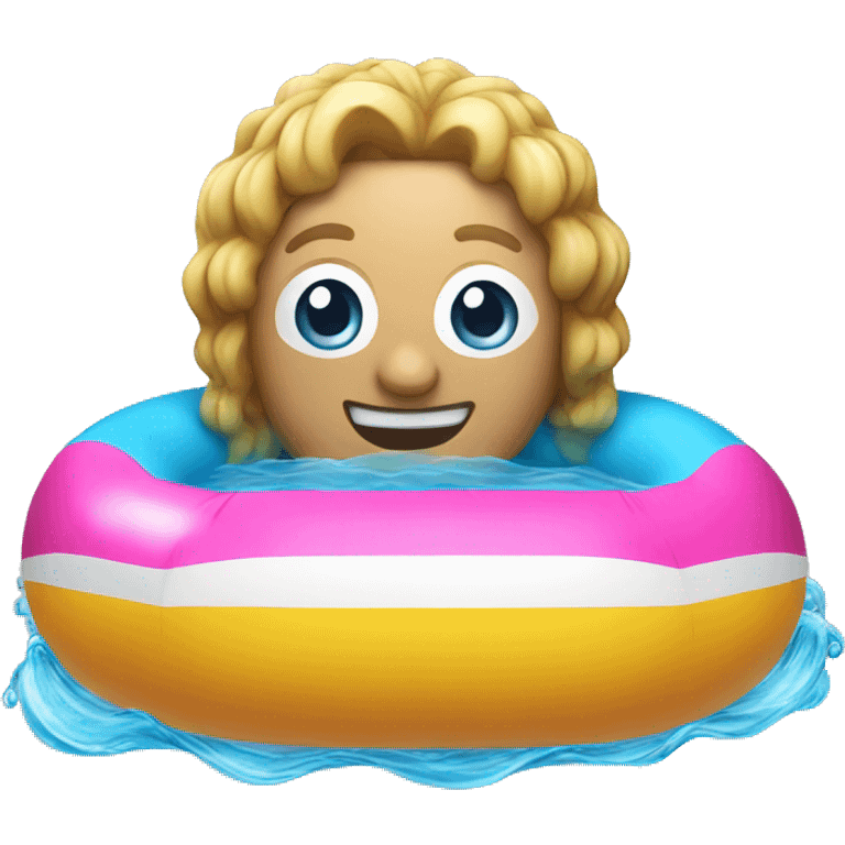 Pool float emoji