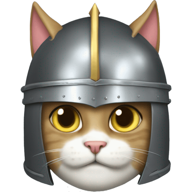 Cat knight emoji