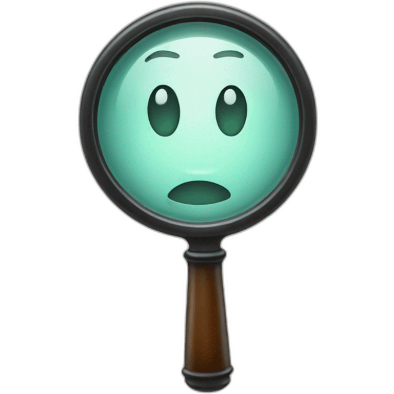 Magnifying glass emoji