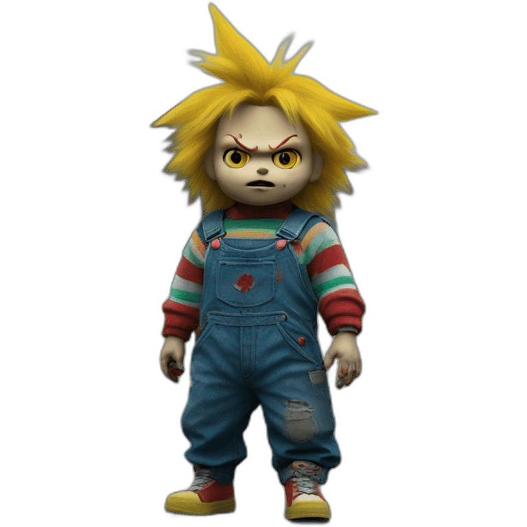 Chucky in chernobyl as pikachu emoji