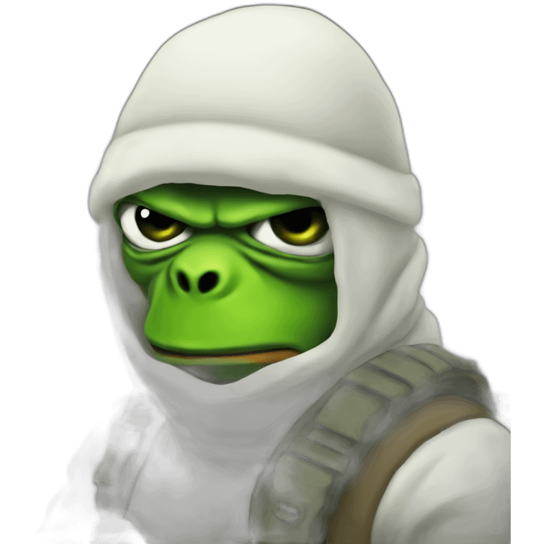 pepe arctic terrorist counter strike player emoji