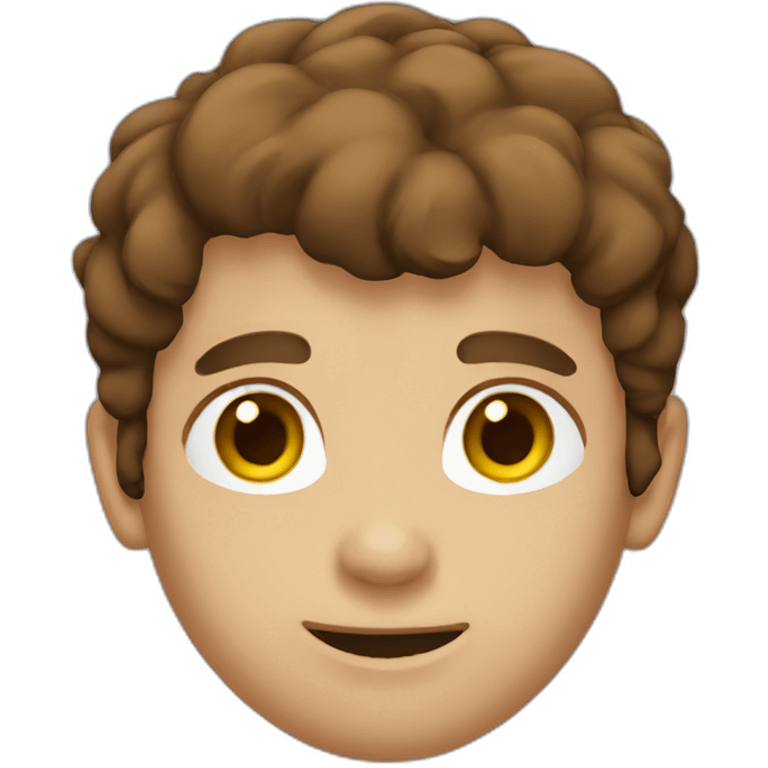 brown haired chad emoji