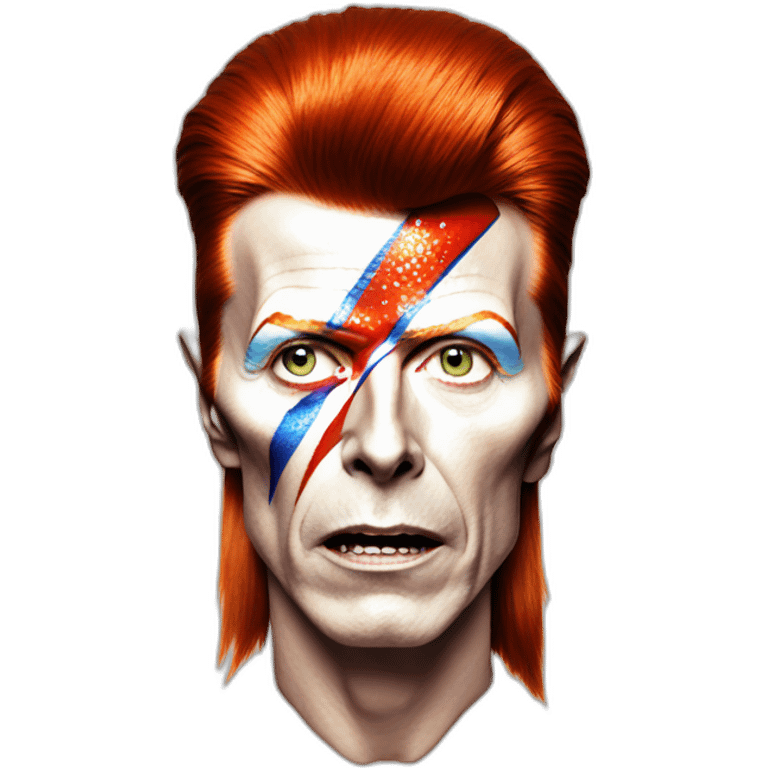 david bowie aladdin sane emoji