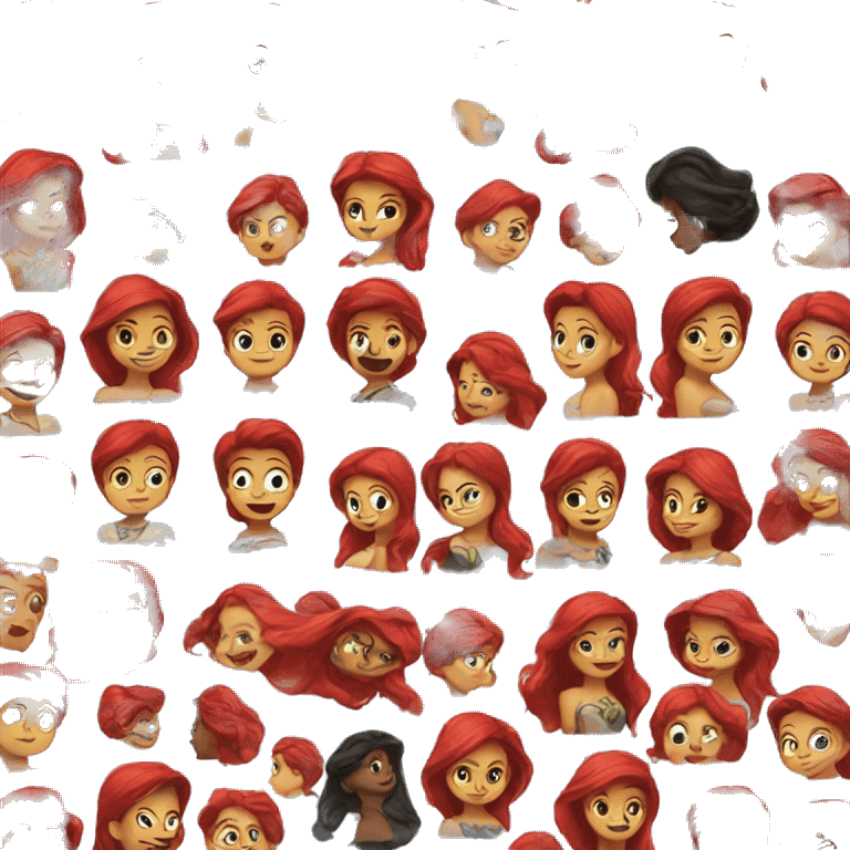 ariel emoji