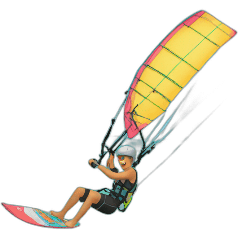 kiteboarding emoji