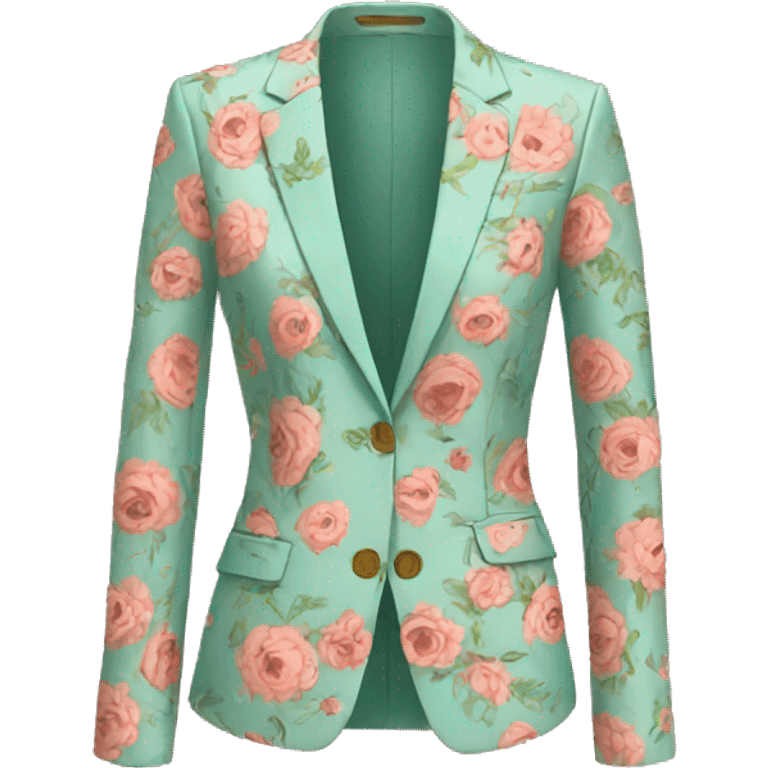 FLORAL BLAZER emoji