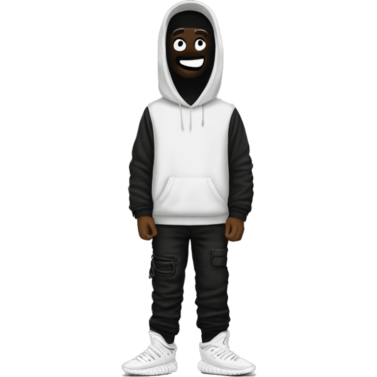 Yeezy 350 Oreo  emoji