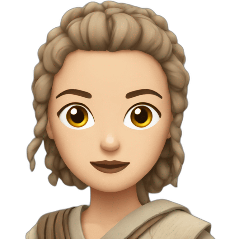 rey from star wars emoji