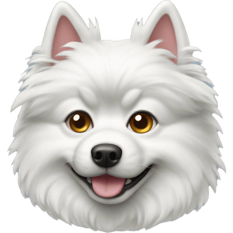 Marble spitz emoji