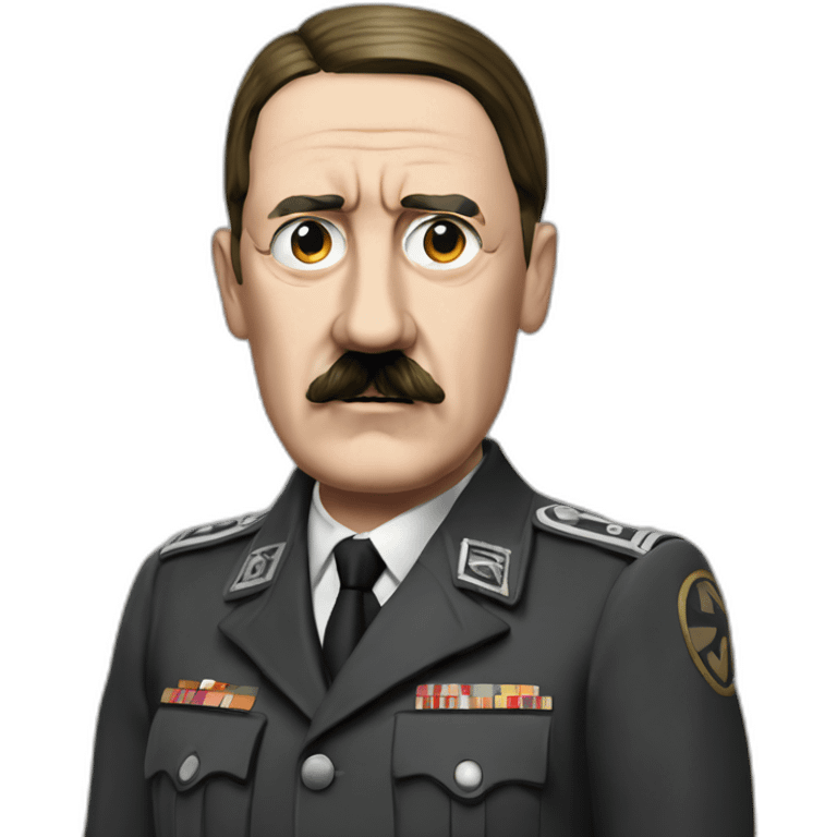 Adolf Hitler on Only Connect with Victoria Coren-Mitchell emoji