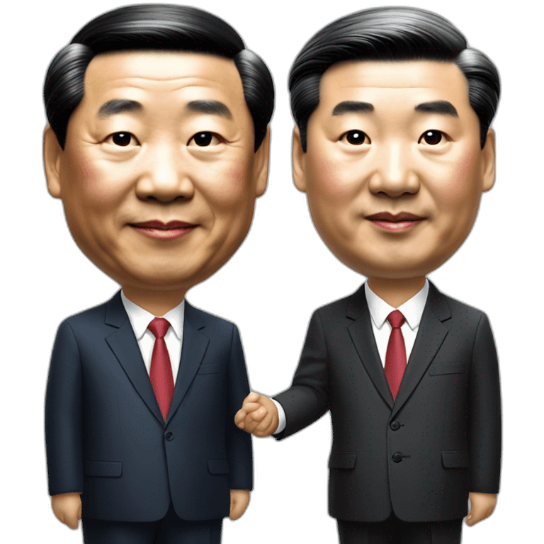 Xi jinping meets xi jinping emoji