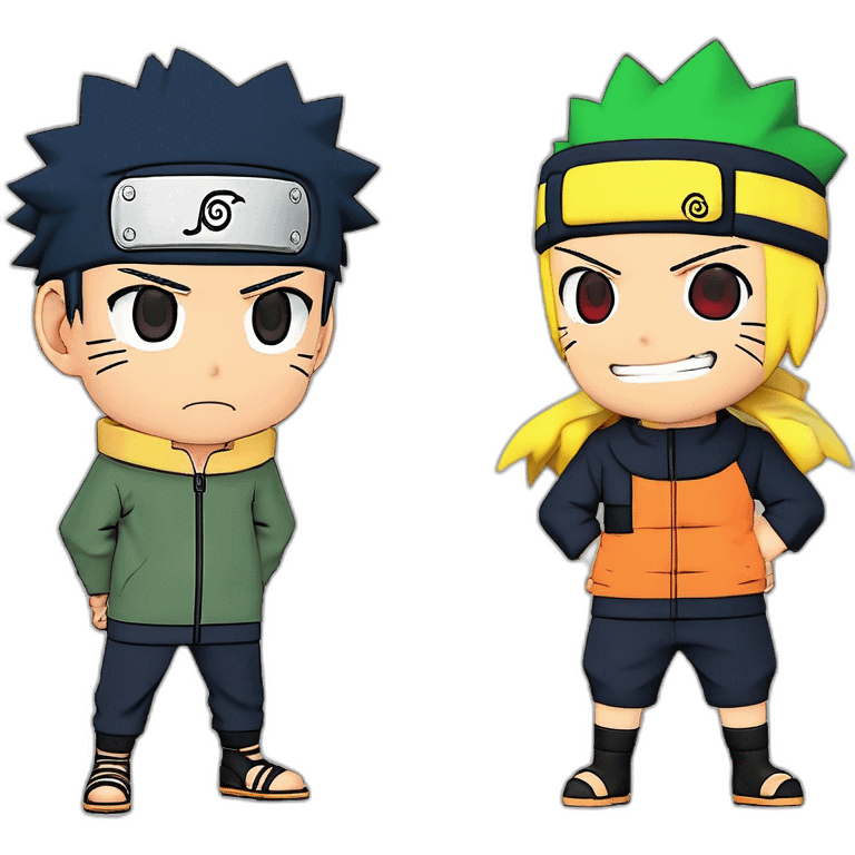 naruto and saskue emoji