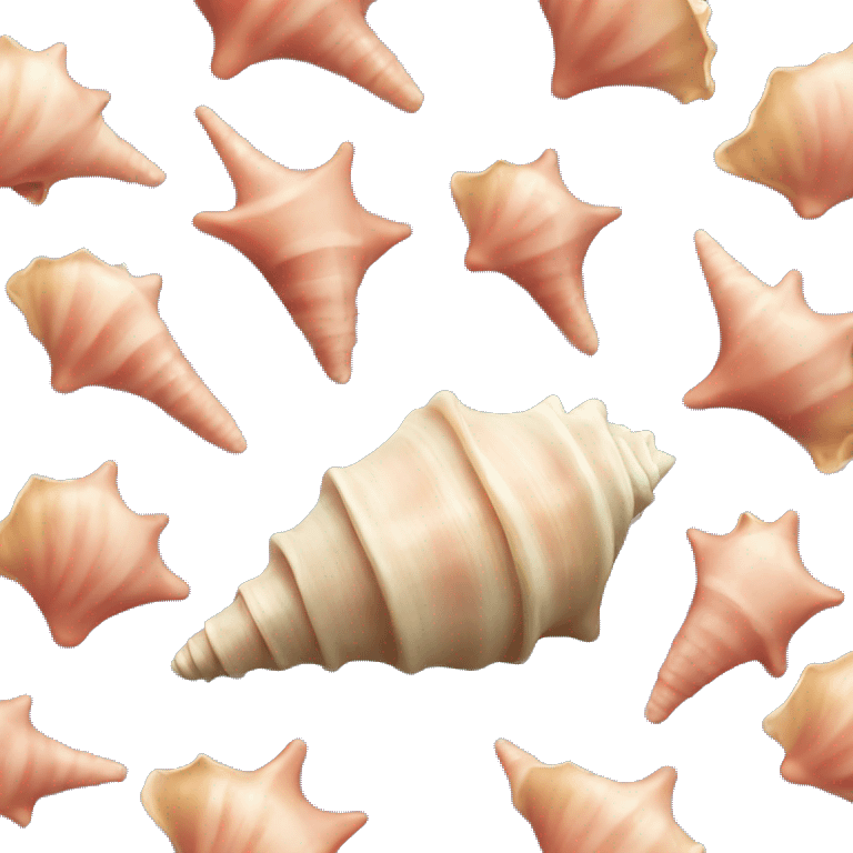 conch shell emoji