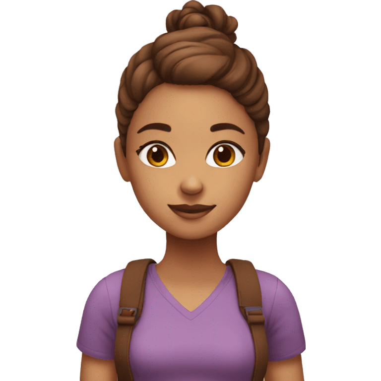 Girl walnut emoji