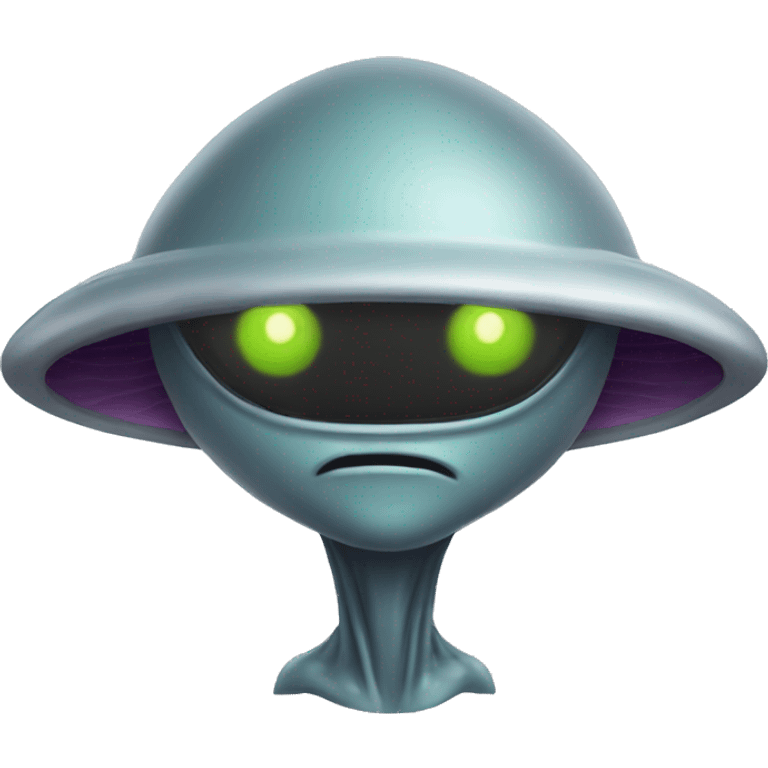 alien-ovni qui rigole emoji